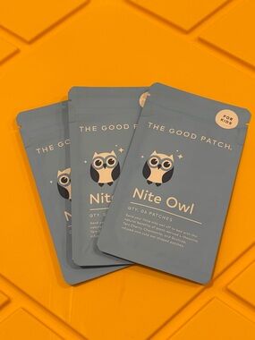 Nite Owl Sleep Patches for Kids - Light Blue